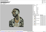 Young Dolph Embroidery