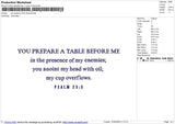 You prepare Embroidery File 6 size