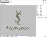 YSL V2 Embroidery